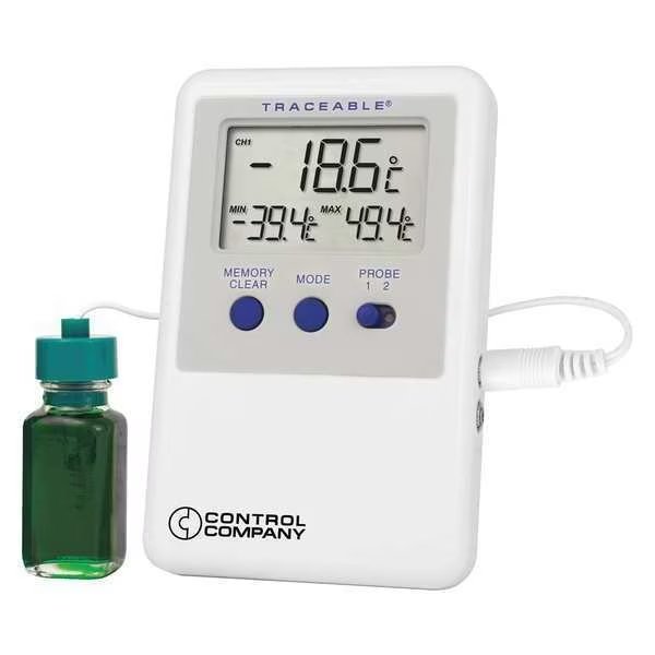 Digital Thermometer, -58 Degrees to 158 Degrees F for Wall or Desk Use, Traceable, Mfr#: 4730