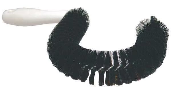 1 1/2 in W Coffee Maker Brush, Soft, 3 in L Handle, 6 in L Brush, Black, Plastic, 10 in L Overall, Carlisle Foodservice, Mfr#: 4015300