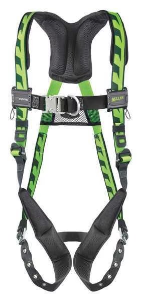 Full Body Harness, S/M, Polyester, Honeywell Miller, Mfr#: ACF-TBSMG