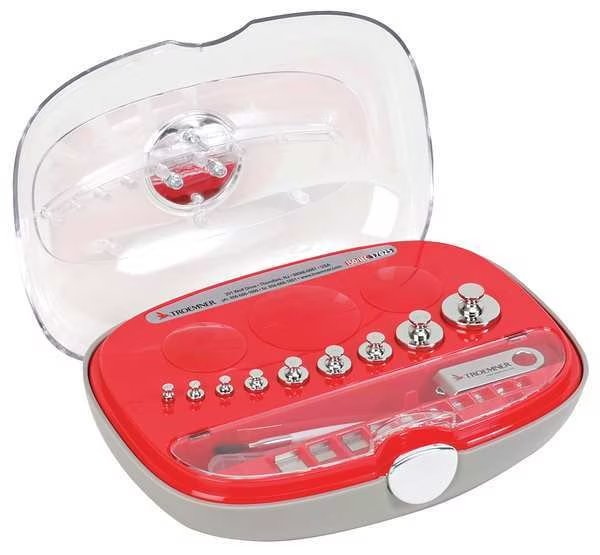 Precision Weight, 100g to 1g, Class 2, 9pcs, Troemner, Mfr#: 7224-2W