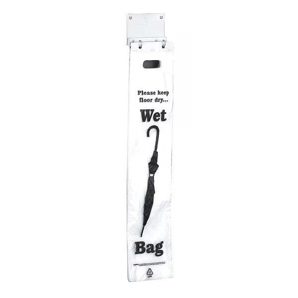 Wet Umbrella Bag Holder, Aluminum, Glaro, Mfr#: WVB11SA