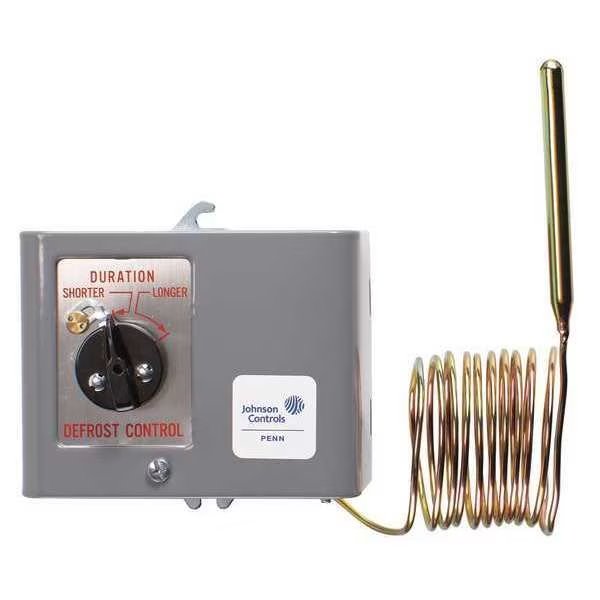 Line Volt Mechanical Tstat, Open/Close on Rise, SPDT, 120/208/240VAC, Johnson Controls, Mfr#: A19ZBC-2C