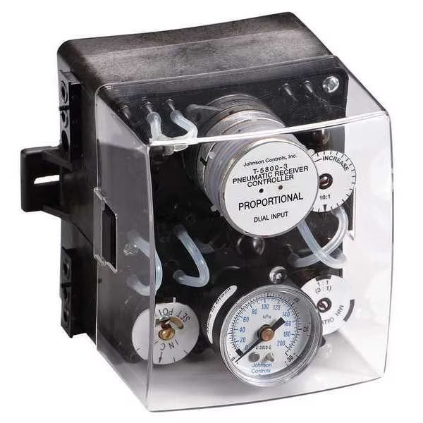 Pneumatic Controller, Dual Input, Johnson Controls, Mfr#: T-5800-3