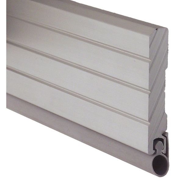 Door Frame Weatherstrip, Neoprene, 7'L x 1-3/4