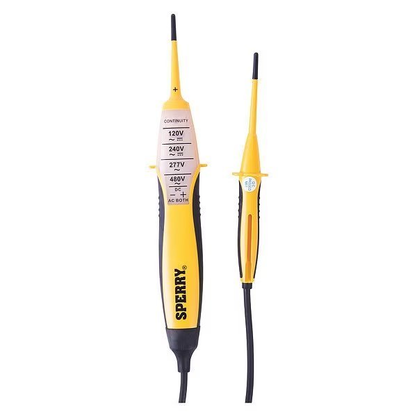 Voltage-Continuity Tester, 4 Range, Sperry Instruments, Mfr#: ET6207