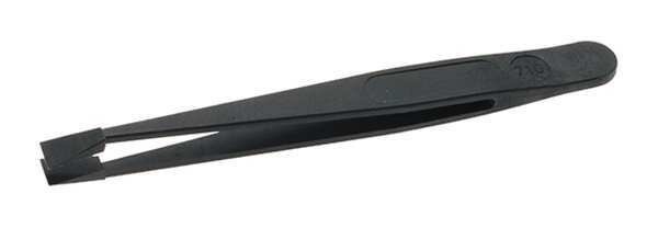 Tweezer, Straight Flat Broad, 4-1/2in.L, Aven, Mfr#: 18536