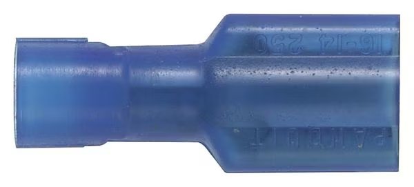 Female Disconnect, Blue, 16-14AWG, PK1000, Panduit, Mfr#: DNF14-250FIB-M
