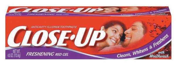 Toothpaste, 4 Oz., Cinnamon Blast, PK24, Close Up, Mfr#: CB742422