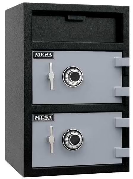 Depository Safe, with Combination Dial 184 lb, 3.6 cu ft, Steel, Mesa Safe Co, Mfr#: MFL3020CC