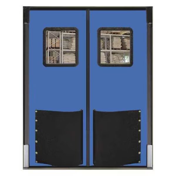 Swinging Door, 7 x 5 ft, Royal Blue, PR, Chase, Mfr#: 6084RD25RBL