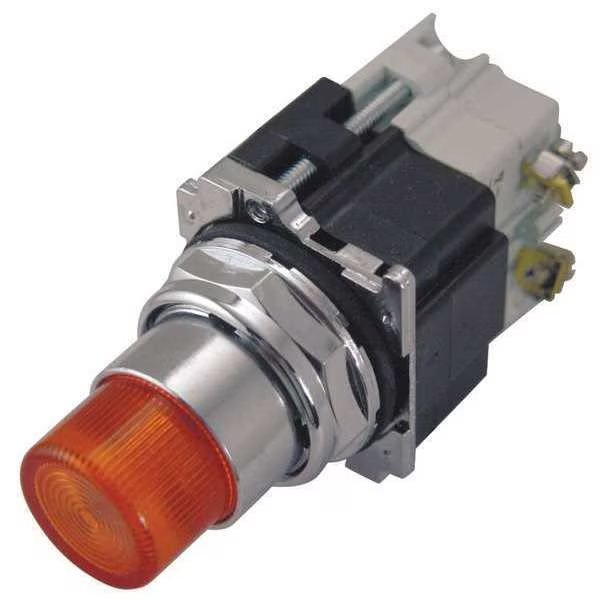 Cutler-Hammer Illuminated Push Button, 30mm, 1NO/1NC, Eaton, Mfr#: 10250T76A
