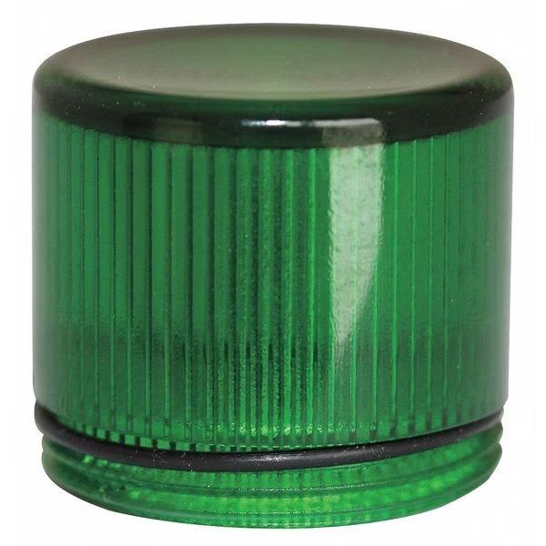 Cutler-Hammer Push Button Cap, Illuminated, 30mm, Green, Eaton, Mfr#: 10250TC22