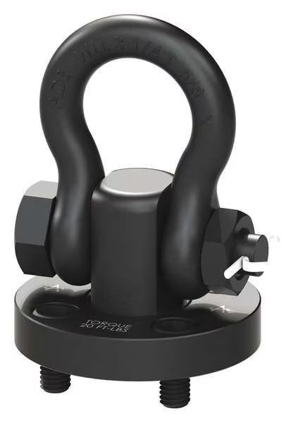 Hoist Ring, Screw-On, 5/16-18in, 7 ft.-lb., Adb Hoist Rings, Mfr#: 36520