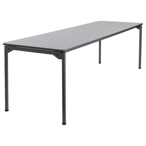 Rectangle Maxx LegroomÃ¢â€žÂ¢ Wood Folding Table, Gray - 30