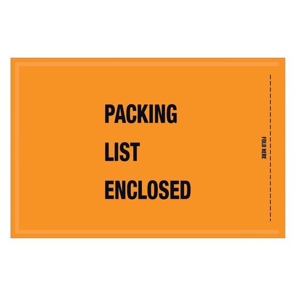 Mil-Spec Pcking Lst Enclsd Envpes, 5 1/4x8