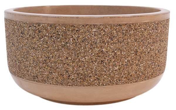 Planter, Round, 48in.Lx48in.Wx24in.H, Wausau Tile, Mfr#: TF4110E22