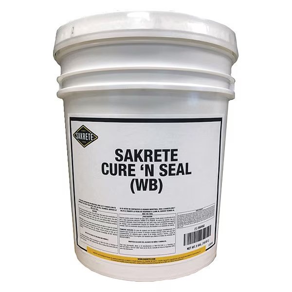 5 gal. White, Dries to Clear Sealer, Sakrete, Mfr#: 120045