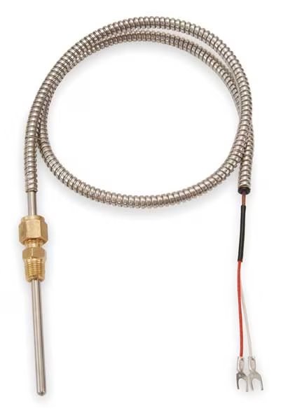 Thermocouple, Type J, Lead 48 In, Tempco, Mfr#: TCP60089