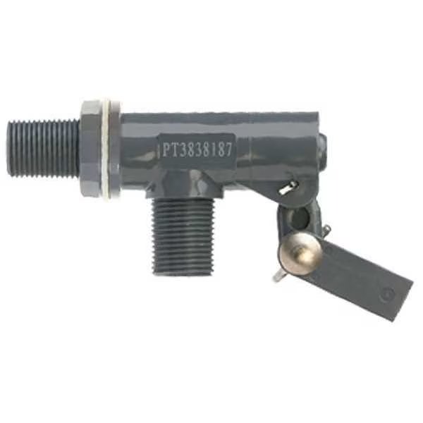 Float Valve, 3/8 In, PVC, Bulkhead Mount, Kerick, Mfr#: PT3838187