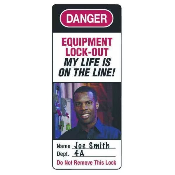 Photo Identification Label, PK6, Master Lock, Mfr#: 0411-5705
