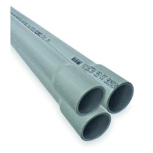 Schedule 40 Conduit, 2 In., 10 ft. L, PVC, Cantex, Mfr#: A52CA12