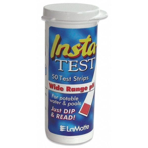 Test Strip, Wide Range pH, 4 to 10, PK50, Insta-Test, Mfr#: 2974