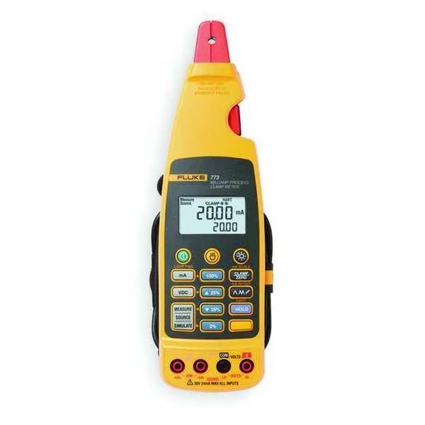 Clamp Meter, Dual Backlit, 99.9 mA A, 0.2 in (5 mm) Jaw Capacity, Fluke, Mfr#: FLUKE-773
