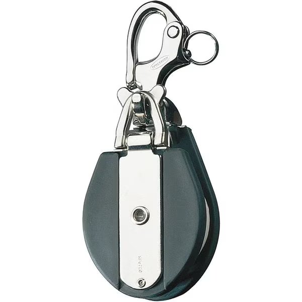 Snatch Block, Fibrous Rope, 2,200 lb Max Load, Natural, Ronstan, Mfr#: RF6720