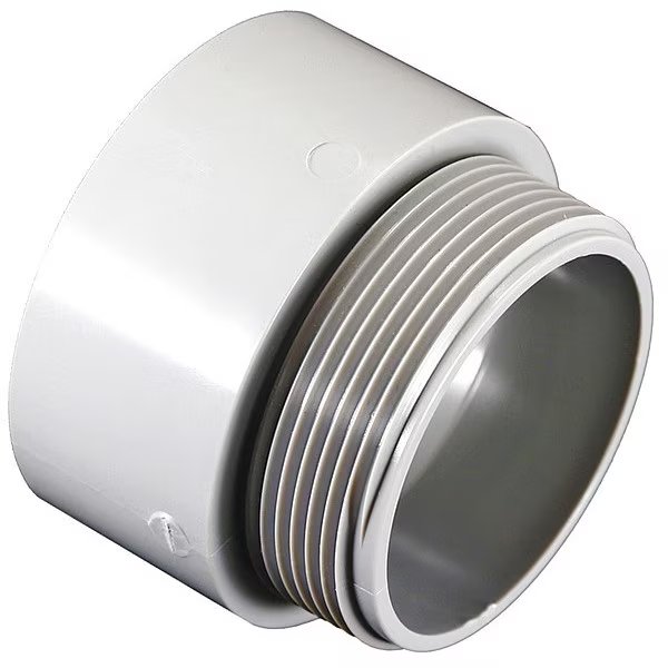 Male Adapter, 3 In Conduit, PVC, Cantex, Mfr#: 5140110
