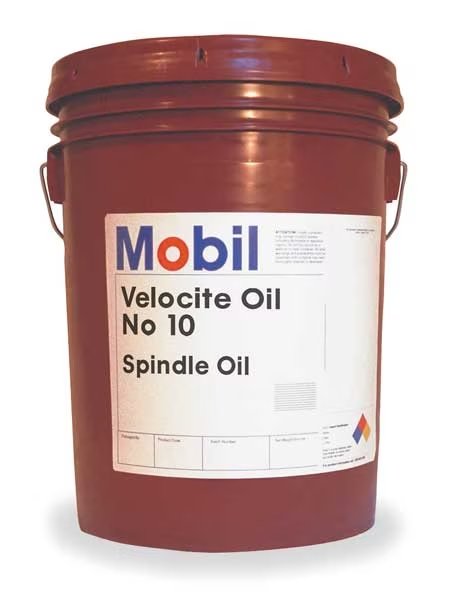 Mobil Velocite 10, Spindle Oil, 5 gal., Mobil, Mfr#: 105481