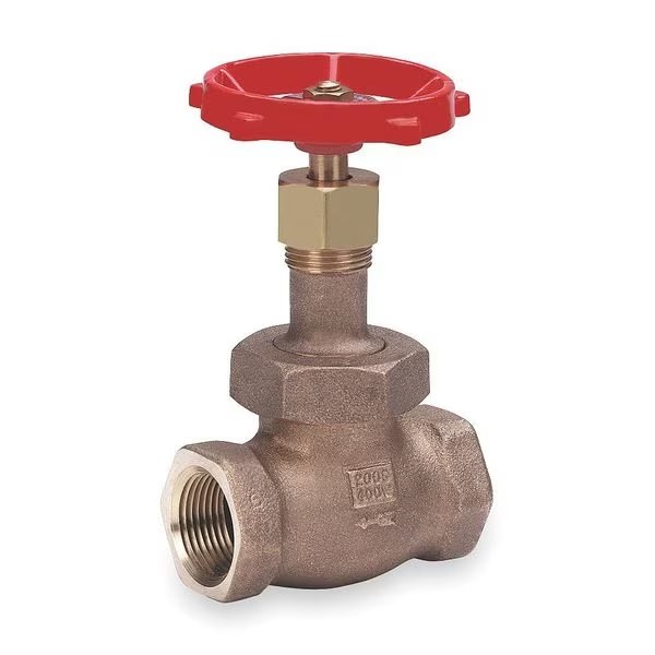 Globe Valve, Class 200, 1-1/2 In., Milwaukee Valve, Mfr#: 570 1-1/2
