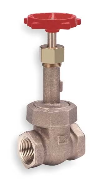 Gate Valve, Class 200, 2 In., FNPT, Milwaukee Valve, Mfr#: 1153 2