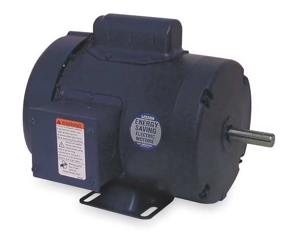 50 Hz Motor, 1/2 HP, 1425,110/220v, 56, TEFC, Leeson, Mfr#: 110064.00