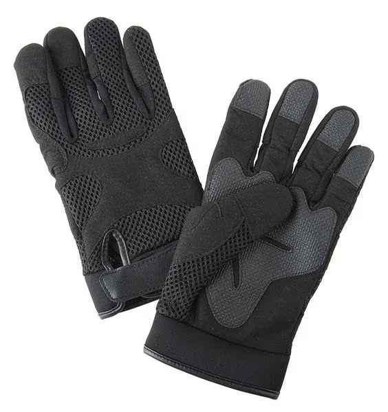 Anti-Vibration Gloves, S, Black, PR, Impacto, Mfr#: 9CK47