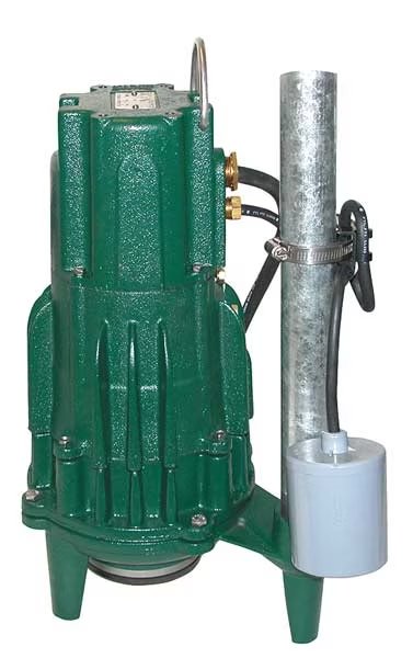 Grinder Pump, Automatic, 2 HP, 230V, Zoeller, Mfr#: 820-0011