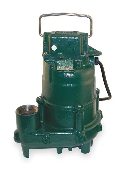 3/10 HP 1-1/2" F Submersible Sump Pump 230V Manual, Zoeller, Mfr#: 371-0004