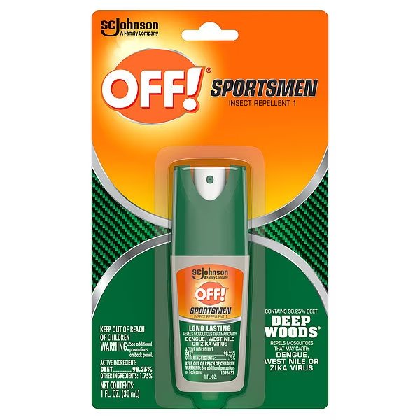Insect Repellent, Pump Spray, 1 oz. Weight, Off, Mfr#: 611090