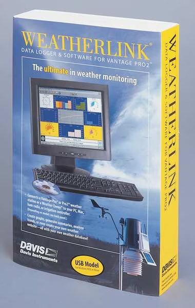 WeatherLink Software, Windows, USB, Davis Instruments, Mfr#: 6510USB