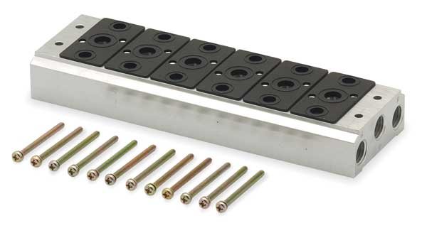 Manifold, 6 Station, Aro, Mfr#: M26M02-06