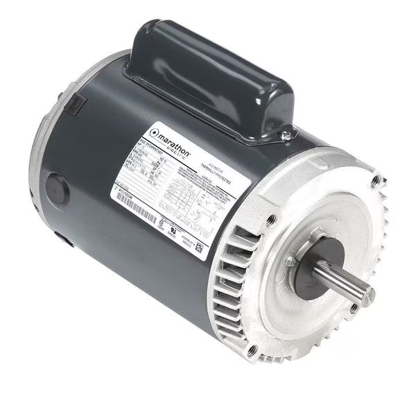 Mtr, Cap St, 1.5 HP, 3450,115/208-230V, 56C, Marathon Motors, Mfr#: 5KC49NN2140X