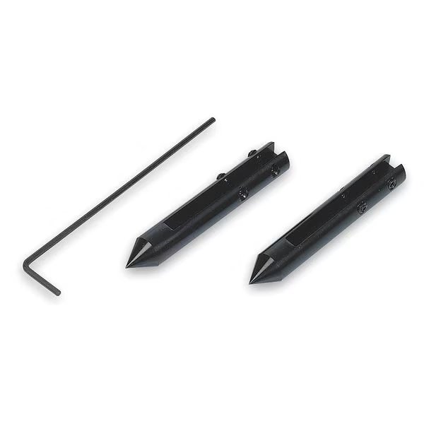Center Attachment for 4, 6, 8 In Calipers, Mitutoyo, Mfr#: 050001