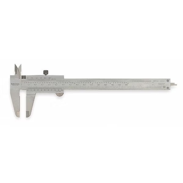 Vernier Caliper, 0-6 In, 1.58 In D, Mitutoyo, Mfr#: 530-312