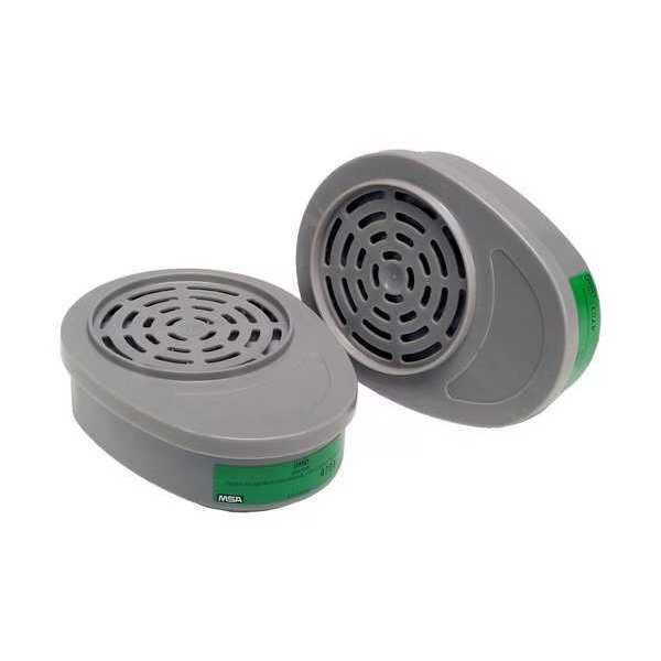 Cartridge, Bayonet, AM, MA, Green, 2 PK, NIOSH 42 CFR 84, Msa Safety, Mfr#: 815358