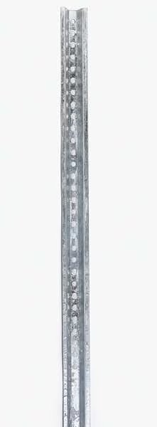 Sign Post, Silver, Steel, 7 ft L, Tapco, Mfr#: 054-00017
