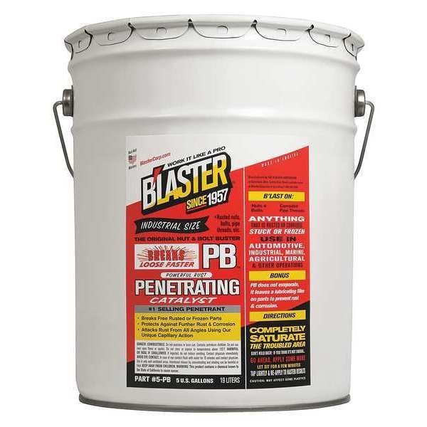 5 gal Penetrating Lubricant Bucket Clear, Blaster, Mfr#: 5-PB