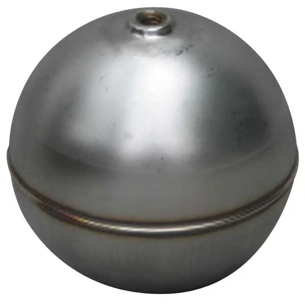 Float Ball, Round, SS, 2-1/2 In, Naugatuck, Mfr#: GR22S4251A