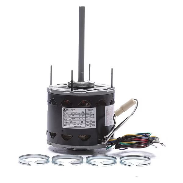 Motor, PSC, 1/3 HP, 1075 RPM, 115V, 48Y, OAO, Century, Mfr#: FDL1036