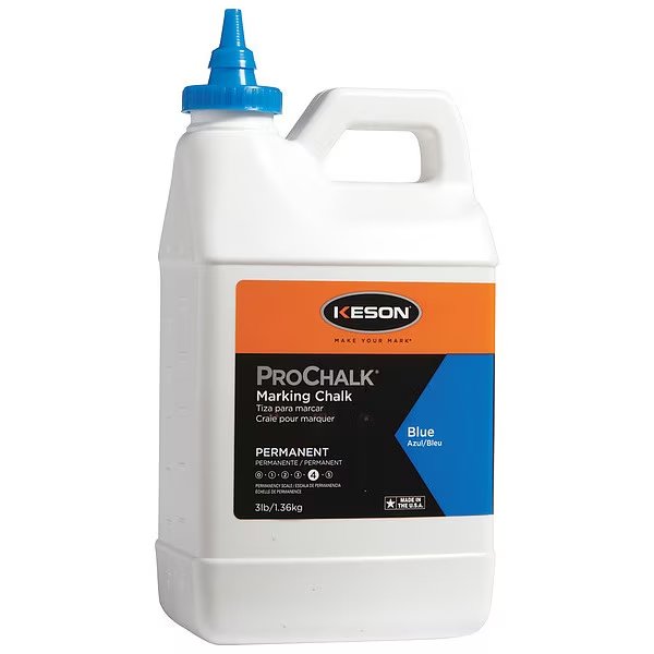 Marking Chalk Concentrate, Blue, 3Lb, Keson, Mfr#: PM103BLUE