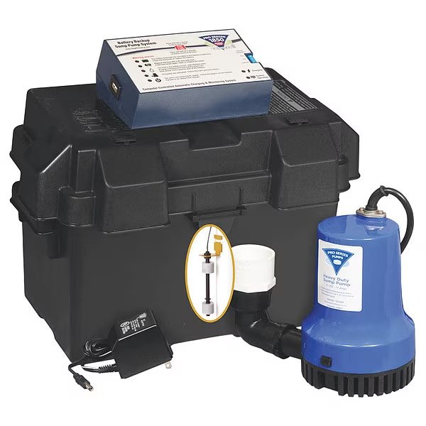Pump, Battery Backup, Phcc Pro Series, Mfr#: PHCC-1850