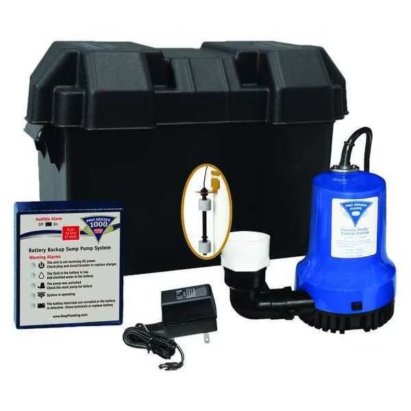 Pump, Battery Backup, Phcc Pro Series, Mfr#: PHCC-1000